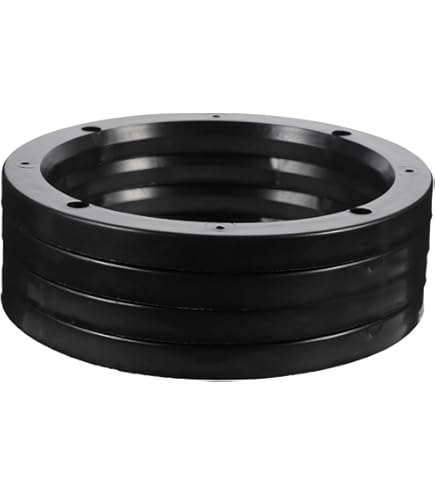 8 200mm Pair of MDF Speaker Spacer Mounting Rings 22mm Thick ID 182mm ED 202mm