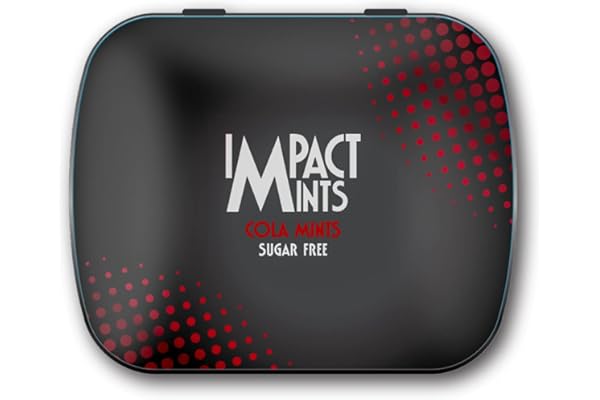 IMPACTMINTS Sugar-Free Mints Cola Flavor 14G, For Everlasting & Pleasant Breath, Product Of Germany, Pocket Friendly Mints In Classic Tin Packaging