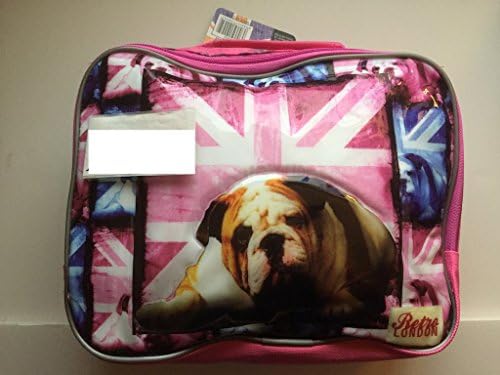 Retro London British Bulldog Insulated Picnic Lunch Bag