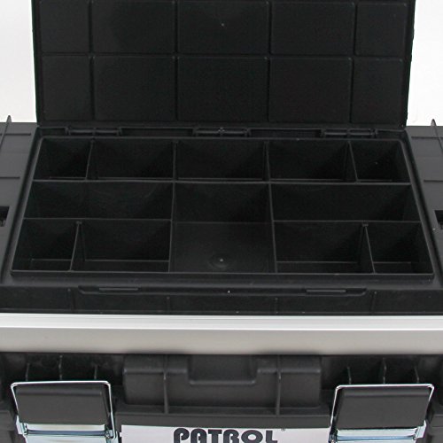 Kunststoff Werkzeugkoffer HD Box Trophy 2 Plus, 80×35,5cm Kasten Werzeugkiste Sortimentskasten Werkzeugkasten Anglerkoffer - 5