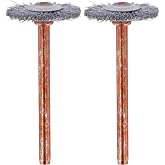 Dremel 530 Paslanmaz &Ccedil;elik Fır&ccedil;a, Paslanmaz &Ccedil;elik ve G&uuml;m&uuml;ş Temizleme, 19 mm, 2'li