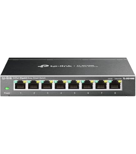 Switch Gigabit PoE+ 8 Porte con 2 Uplink GbE, GS1010P Nero - Switch Switch Gigabit PoE+ 8 Porte con 2 Uplink GbE, GS1010P Nero - Switch
