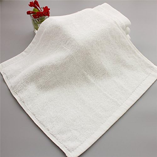 GKRY 100% Egyptian Cotton/Super Soft and Highly Absorbent/Machine Washable/Absorbent and Quick Dry Face Cloth/Microfiber Extra Disposable cotton towel and a small white to a 31x31cm, white