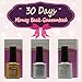 Lavender Violets UV/LED Top Coat Soak Off Gel Polish No Chip Topcoat 8 ml – 0.27 FL. OZ