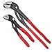 Produktbild KNIPEX 8701 Cobra Wasserpumpenzange Zangenschlüsel Sanitär Rohrzange 2 tlg XL Wasserpumpen Zange Schlüssel Klempner 150, 400 mm 87 01 150/400 Set