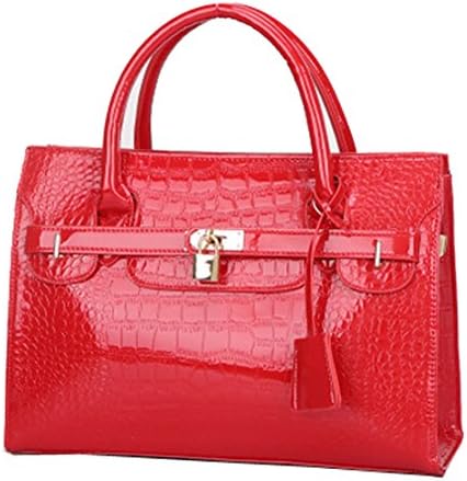Jonesport Beatiful Tote Shoulder Bags Handbags Sale Leather Red