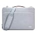 Produktbild KALIDI 17 Zoll Laptoptasche Aktentaschen Schultertasche Notebooktasche Laptop Sleeve Laptop hülle für bis zu 17.3 Zoll Laptop mit Schultergurt Griff (Grau#2)