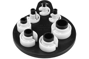 IUSOT Outil de déconnexion rapide de l'outil de climatisation 7pcs 1 Set Outil de climatisation de la conduite de carburant d'huile automatique Manchons de raccordement rapides