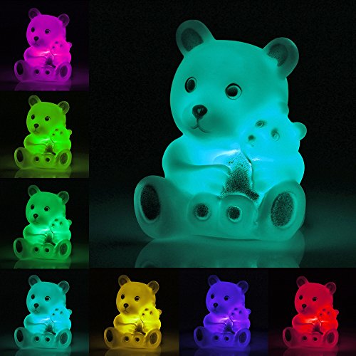 1Pcs TAN Nachtlicht Schlafzimmer Badezimmer Batteriebetriebenen LED Lampe Kinder Baby, Führte Neue Lampe Nachts Romantisch - Süße Lampe Für Zimmer Weihnachtsfeier Dekor