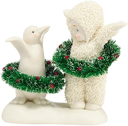 Snowbabies Holiday Hoopla Figurine - White