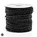 Produktbild rungao 10 m DIY Farbe Hanf Seil 2 mm natürliche Craft Jute Seil Kordel Dick für schwarz