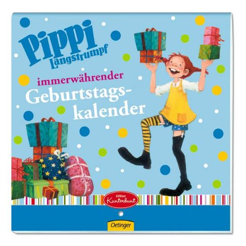 Pippi Geburtstagskalender