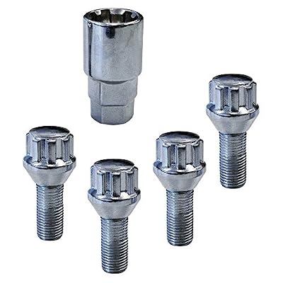 Carpoint 0520504 Ecrous de Roue M14X1,5X26 mm Drond
