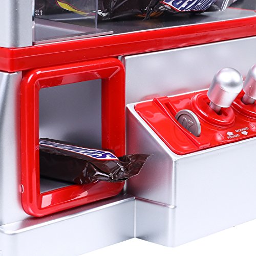 VENKON – Greifautomat „Die süße Kralle“ für Süßigkeiten und Kleinspielzeug mit begleitender Jahrmarktmusik und Soundeffekten - 7