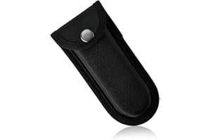 JYNXOR Funda Navaja, Funda De Cuchillo De Bolsillo, Funda Nylon, Funda para Navaja, Funda para Cuchillos Multiherramientas, Funda De Cuero para Cuchillos Para Navajas, Navajas Pleg