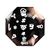DDLBiz® Beauty Nail Art Plate, Christmas DIY Image Stamping Plates Manicure Template Nail Art Plate - Stainless Steel (QA-31)