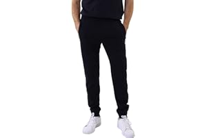 Champion Legacy Authentic Pants Pro Jersey z logo C z zamkiem błyskawicznym kieszonkowym prążkowany mankiet - Spodnie dresowe Mężczyźni