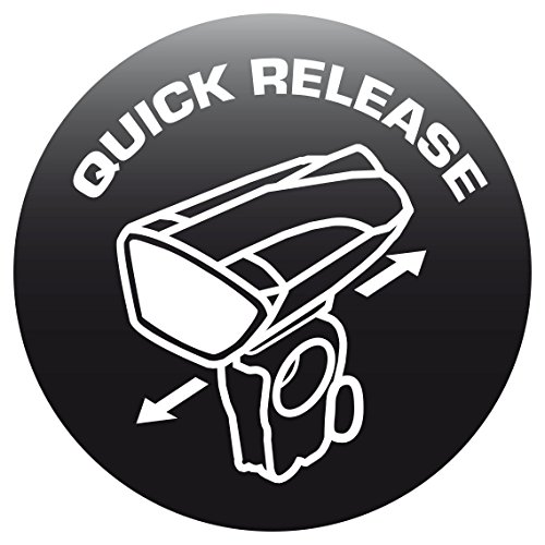 Varta CREE LED Bike Light inkl. 5x High Energy AAA Batterien Fahrradlicht Fahrradbeleuchtung Fahrradleuchte Fahrradlampe Fahrradbeleuchtung mit Frontlicht und Rücklicht – mit Halterung fürs Fahrrad - 6
