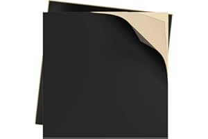 Incycall Teichfolien-Reparatur-Set - 21x21cm HDPE-Butylgummi-Patches - Wasserdicht für DIY, Flüssige Teichfolie & EPDM/HPDE-Foliennähte (2 Stück)