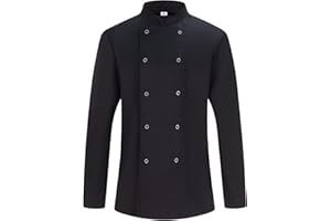 Misemiya - Veste de Chef pour Hommes - Veste de Chef pour Hommes - Uniforme d'accueil -Ref.842