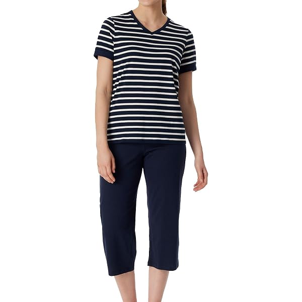 Esprit Modern Stripes Co Nwsus PJ S_LL_ls Ensemble De Pijama Femme