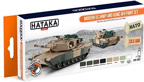 HatakaORANGE LINE – Modern US Army and USMC AFV paint set # CS67