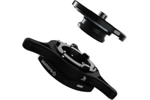 IFOOTAGE Q1S Seastar Quick Release, Trípode de Liberación Rápida, Placa de 1/4 y 3/8 Pulgadas, Placa QR, para Monopié, Trípode, Cámara