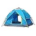 Produktbild Outsunny® Campingzelt Sekundenzelt Pop Up Zelt Strandzelt Automatisch 3-4 Personen (Blau+Gelb)