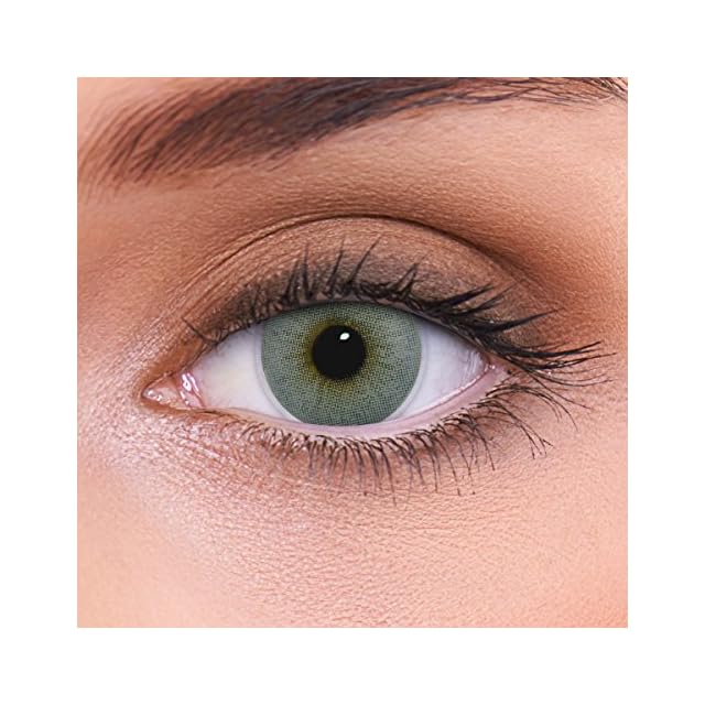 Lentilles De Couleur Gris Gris Clair Gris Perle