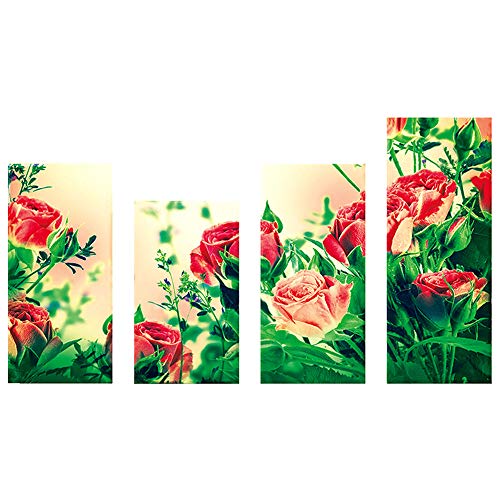 5D Diamant Peinture,DIY Diamant Broderie Complet Couture Strass Point de Croix Fleuri Papillon coloré Résine Peinture Kits Arts Craft pour Home Décoration Murale Salon Chambre Zilosconcy