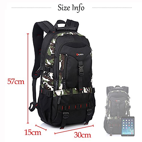 KAKA Trekkingrucksack Rucksack Damen Herren Outdoor Sport Daypack Wanderrucksack f r Wandern Radsport Weekender Overnight Reisetasche College Backpac reviews KAKA Trekkingrucksack Rucksack Damen Herren Outdoor Sport Daypack Wanderrucksack f r Wandern Radsport Weekender Overnight Reisetasche College Backpac