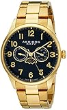 Akribos XXIV Herren-Armbanduhr Analog Quarz AK790YGBU