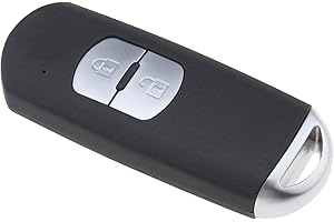 SG Store Wymienna obudowa kluczyka z 2 przyciskami kompatybilna z Mazda 2 3 6 CX3 CX5 CX6 CX-9 MX5 etui na kluczyki samochodowe obudowa pilota zdalnego sterowania obudowa
