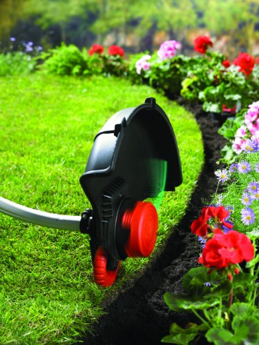 Black+Decker 800W Elektro-Motorsense GL8033 mit E-Drive Technologie, Kantenschnittfunktion, 6 Hochleistungsfäden, schwarz orange - 10