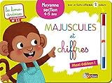 Image de Majuscules et chiffres : Moyenne section 4-5 ans, avec un feutre effaçable 2 couleurs