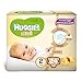 Huggies Newborn Nappies, Size 2 (3- 6kg), 1 Pack of 24 Nappies