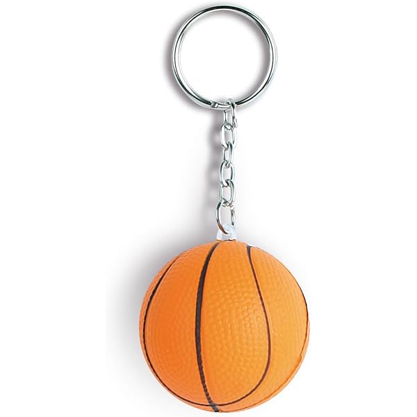 Portachiavi Basket Rotante Argento - Ciondolo Pallacanestro Creativo Con Logo | Idea Regalo Originale - Foto 3