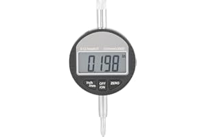OKBY Digitale Anzeige – Anzeige für digitale Sonde, Messgerät 0 – 12,7 mm / 0,5 Zoll Clock Dti 0,01 mm / 0,0005 Zoll Test