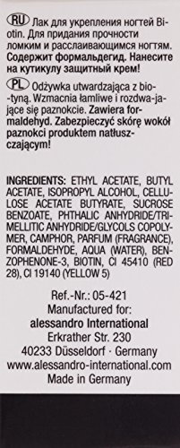 alessandro NailSpa Biotin Nagelhärter, 1er Pack (1 x 10 ml) - 2