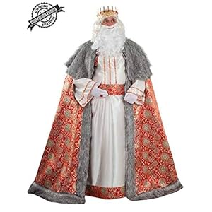 DISBACANAL Disfraz de Rey Mago Melchor para Adulto – Único, XL