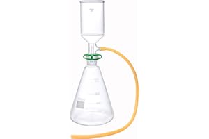ECO-BAEERSS Buchner Funnel Filtering Kit with 1000ml Filter Bottle and 250ml Buchner Funnel Borosilicate Glass Lab Vacuum Filtration Distillation Apparatus