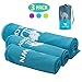 Produktbild CAMEL CROWN Kühlendes Handtuch Set mit Tasche, Reisetuch, Sporttuch, Super-saugfähig, Schnelltrocknend für Fitness, Strand, Yoga, Sauna, Pilates, Schwimmen, Dusche, Reise - 3 Größe in Einer Packung