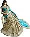 Esomic Bhagalpuri Saree With Blouse Piece (Firoji Blue 29_Multicolor_Free Size) RS.999.00