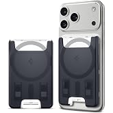 Spigen MagSafe Destekli C&uuml;zdan Classic C1 Mag Fit (3 Kartlık) Gray - AFA07398