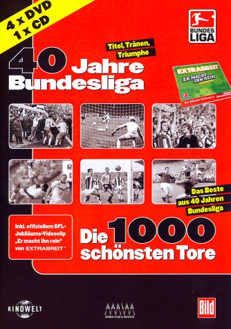 Preisvergleich Produktbild 40 Jahre Bundesliga Package [4 DVDs]