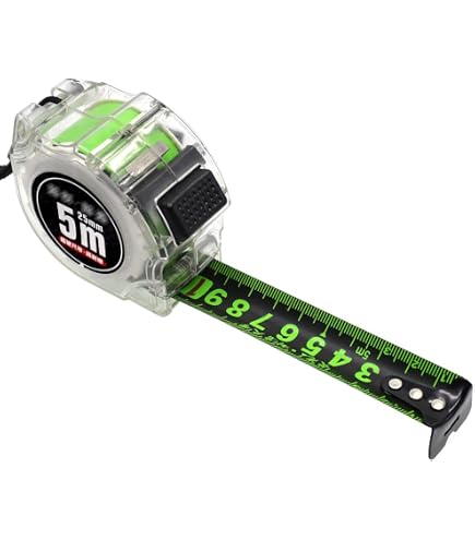 Mètre à Ruban Metrica 5m Professionnel – Classe II, Compact, Avec Clip Ceinture