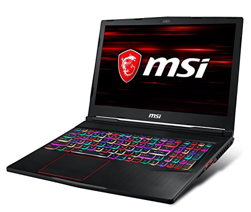 MSI GE63 Raider RGB 8RE-064UK 15 6-Inch Gaming Laptop -  Black   Intel i7 8750H  16 GB RAM  1 TB HDD Plus 256 GB SSD  NVIDIA GeForce GTX 1060 Graphics