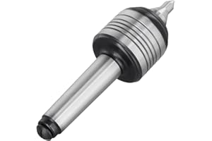 Besttoolifes Centro girevole dal vivo MT2 MT3 MT4 Tornio ad alta precisione Contropunta Centro triplo cuscinetto a sfera Design albero in lega di acciaio per utensili di tornitura CNC 5000 giri/min