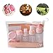 Portable Reise Toilettenartikel Flaschen Festgelegt Aliyao Tragbar Reiseflasche Soft Reisen Flaschen Makeup Kosmetische Flüssigkeit Container Leak Proof für Lotion Cream Körperpflege (Pink)
