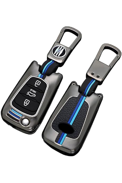 Guscio Chiave Auto In Fibra Di Carbonio Per Ford Focus, Fiesta, Mondeo - Fluorescente